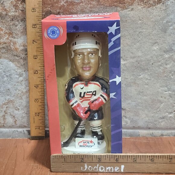 Brandon Drury USA Hockey Bobblehead Doll 2001 - Picture 9 of 10